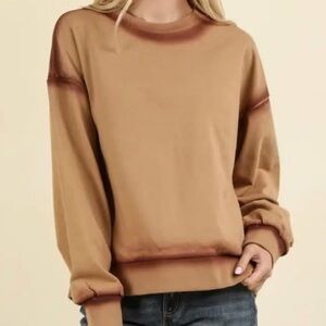 Brown Crewneck Sweatshirt